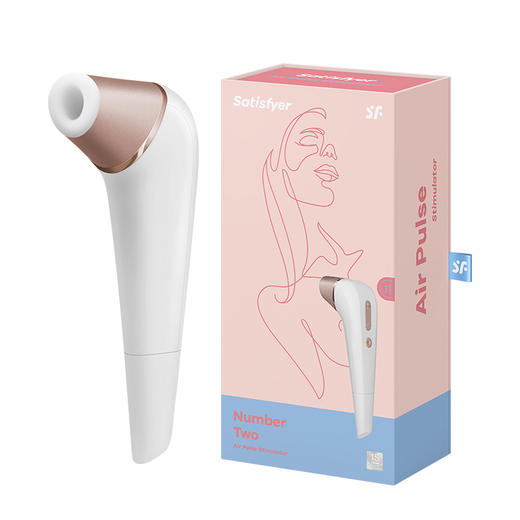 Satisfyer Number Two阴蒂刺激吮吸按摩女用情趣用品 商品图0