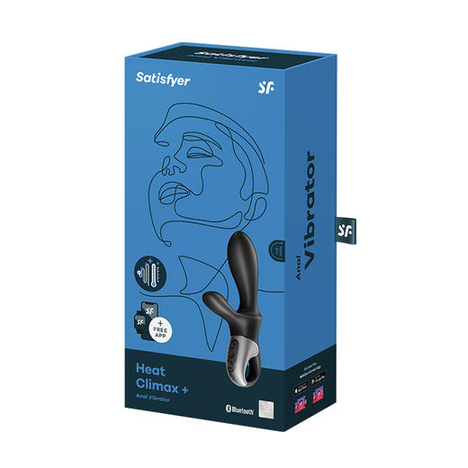 Satisfyer Heat Climax+桑卡+女用加温震动按摩棒 可入体情趣玩具 商品图5