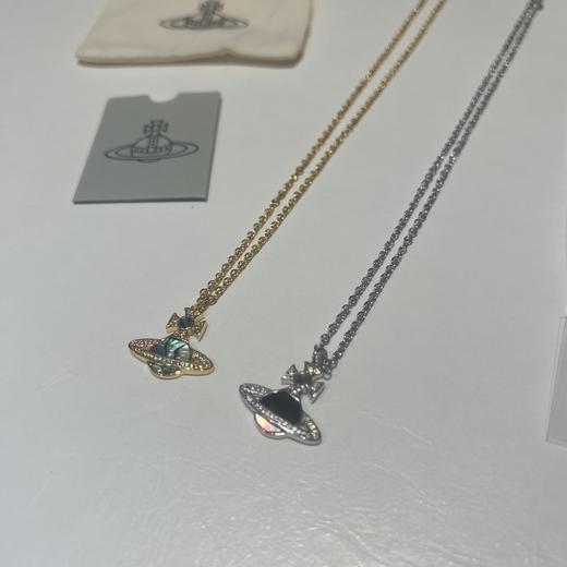 G319  西太后立体贝母星球项链 商品图0