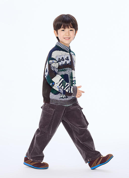 jnby   25年秋款  长袖套头毛衫 1P8311850 商品图6