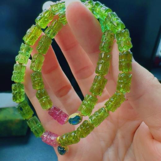 多圈莲花珠碧玺手串 商品图2