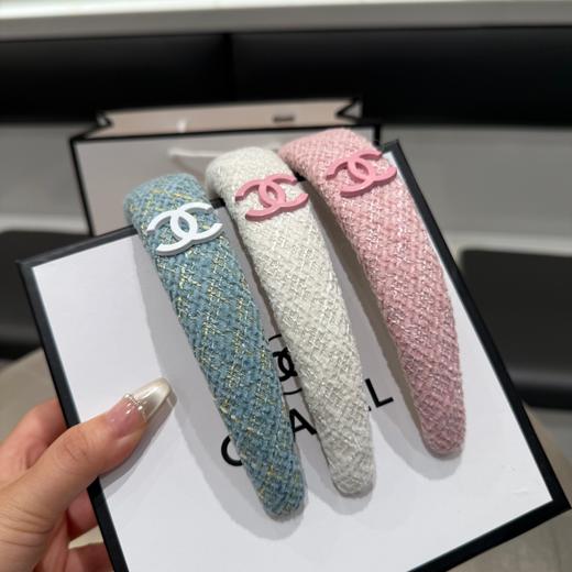 G309 CH@NEL糖果色发箍，珍珠法式发箍 商品图1