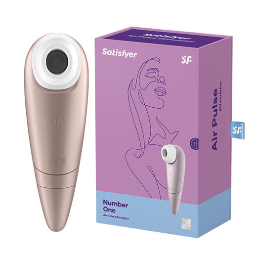 Satisfyer Number One激爽精灵一代吮吸器自慰器女用情趣玩具 商品图0