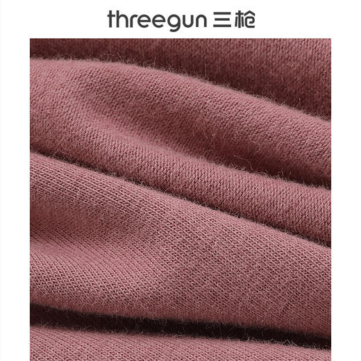 Threegun三枪 舒柔轻薄弹力棉女士打底裤-T60052B01 商品图8