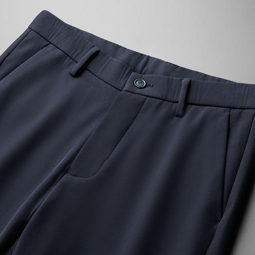 【加绒保暖】罗蒙男士秋冬加绒裤西裤不起球抗皱上班通勤商务风直筒休闲长裤子 商品图7