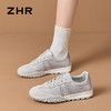 ZHR银色德训鞋女2025秋季新款百搭厚底休闲运动鞋透气阿甘鞋 商品缩略图8