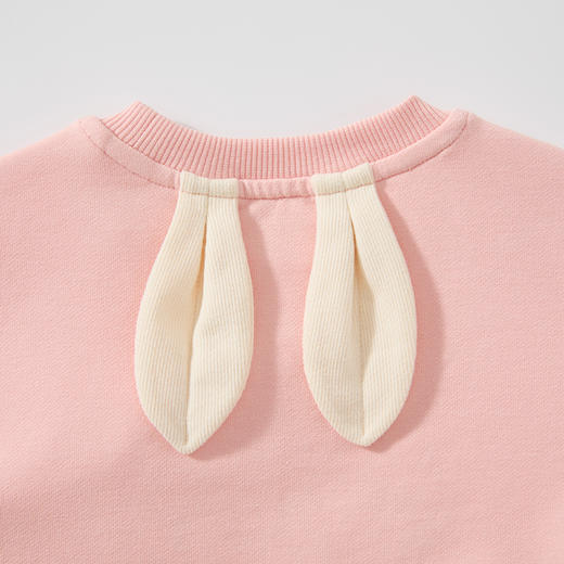 Cucutas女幼童长袖卫衣CY25AUW746米白/粉红90#-120# 商品图9
