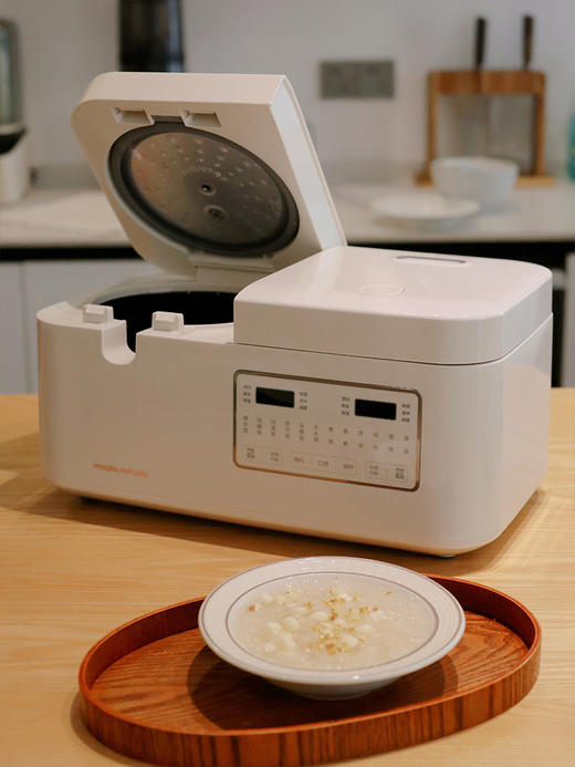 【一锅双胆  独立温控  汤饭一锅出】【旗舰店同款559，板娘家福利价仅459】摩飞双胆电饭煲  2L+2L大容量  微压炖煮快出锅  蒸煮焖炖样样精通~ 预售3天 商品图2