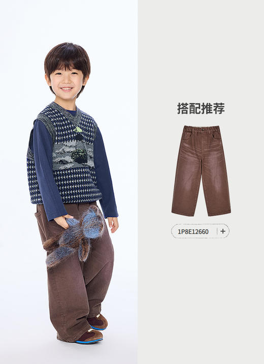 Jnby 25年秋款  毛衫背心  1P8310740 商品图9