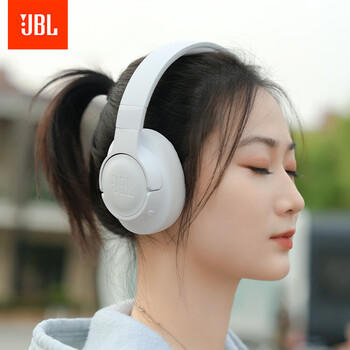 JBLTUNE770NC头戴式蓝牙耳机 主动降噪无线耳机 华为苹果小米通用 礼物推荐白色 /数码 /影音娱乐 /蓝牙/无线耳机 商品图6
