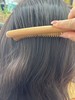 《桃木系列-桃木梳》带柄桃木梳/海豚桃木梳：齿体圆润，手感舒适，100%纯桃木质感满满 商品缩略图4