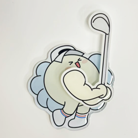 海珠是个岛运动冰箱贴-高尔夫