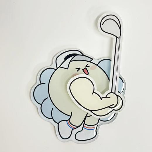 海珠是个岛运动冰箱贴-高尔夫 商品图0