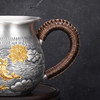 子佩集S999银【年年有余】摆件小茶壶公道杯茶杯茶托茶漏【YH6500017-10】2508 商品缩略图8