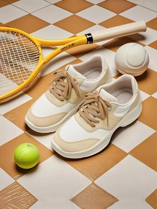 Pansy盼喜日本女鞋网面运动休闲鞋轻便舒适百搭2025年秋季4247 商品图2