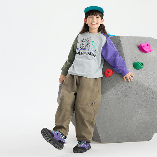 漫画家【脏脏伞兵裤】升级立体解构剪裁时髦蜡染脏脏伞兵裤 商品图1