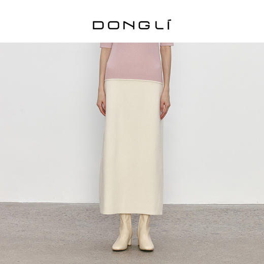 东黎 • 我不被驯化 素奢 山羊绒女士秋季女士半裙 5271 商品图4