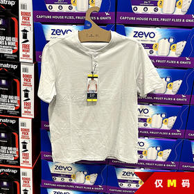 Gap 男士春夏休闲百搭纯色复古亨利领短袖T恤