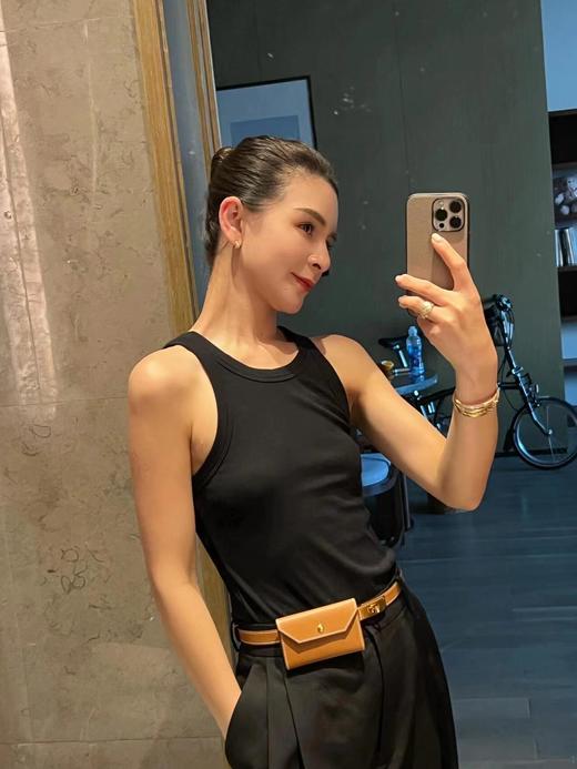 爱马仕 底面进口牛皮Kelly扣女士配羊皮包腰带 均码可调节 腰围75-100（ZT*YT） 商品图6