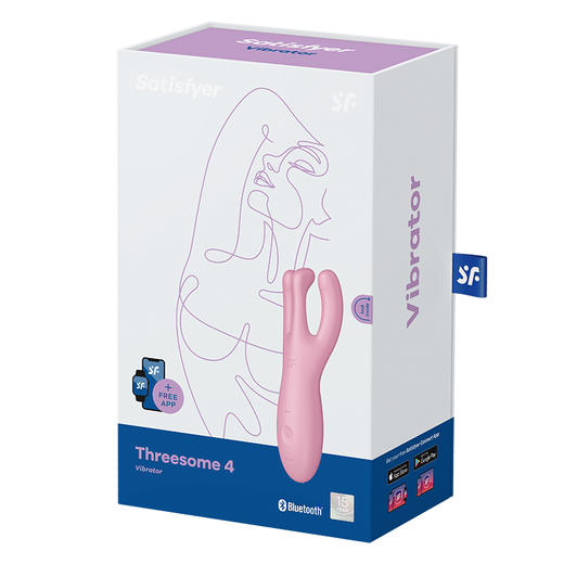 Satisfyer Threesome 4 Connect App三人游4代APP版女用情趣玩具 商品图2
