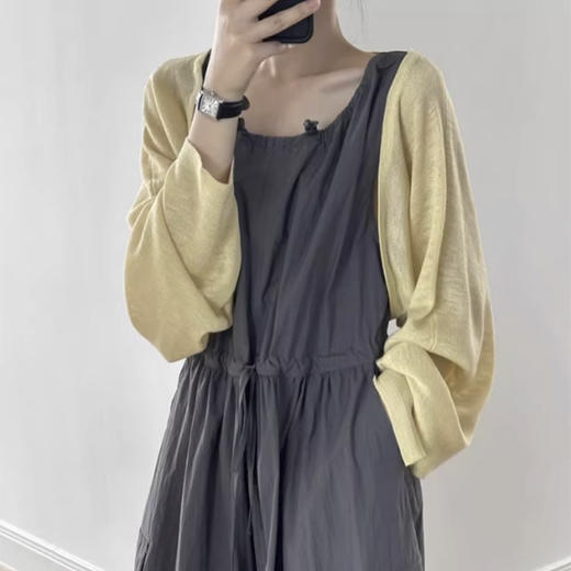 裁缝学苑AS560长袖针织披肩防晒开衫纸样女装坎肩罩衫上衣样板 商品图3