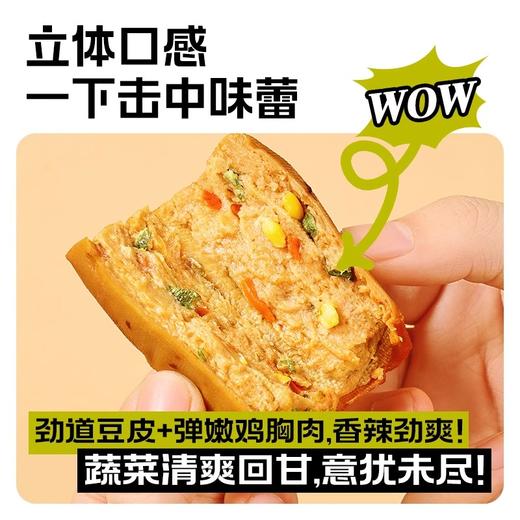 【解馋高蛋白】暴肌独角兽豆皮鸡胸肉卷2/6包 商品图3
