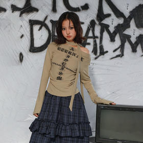 荒诞设计感字母T恤纪念日百货门店同款164195191