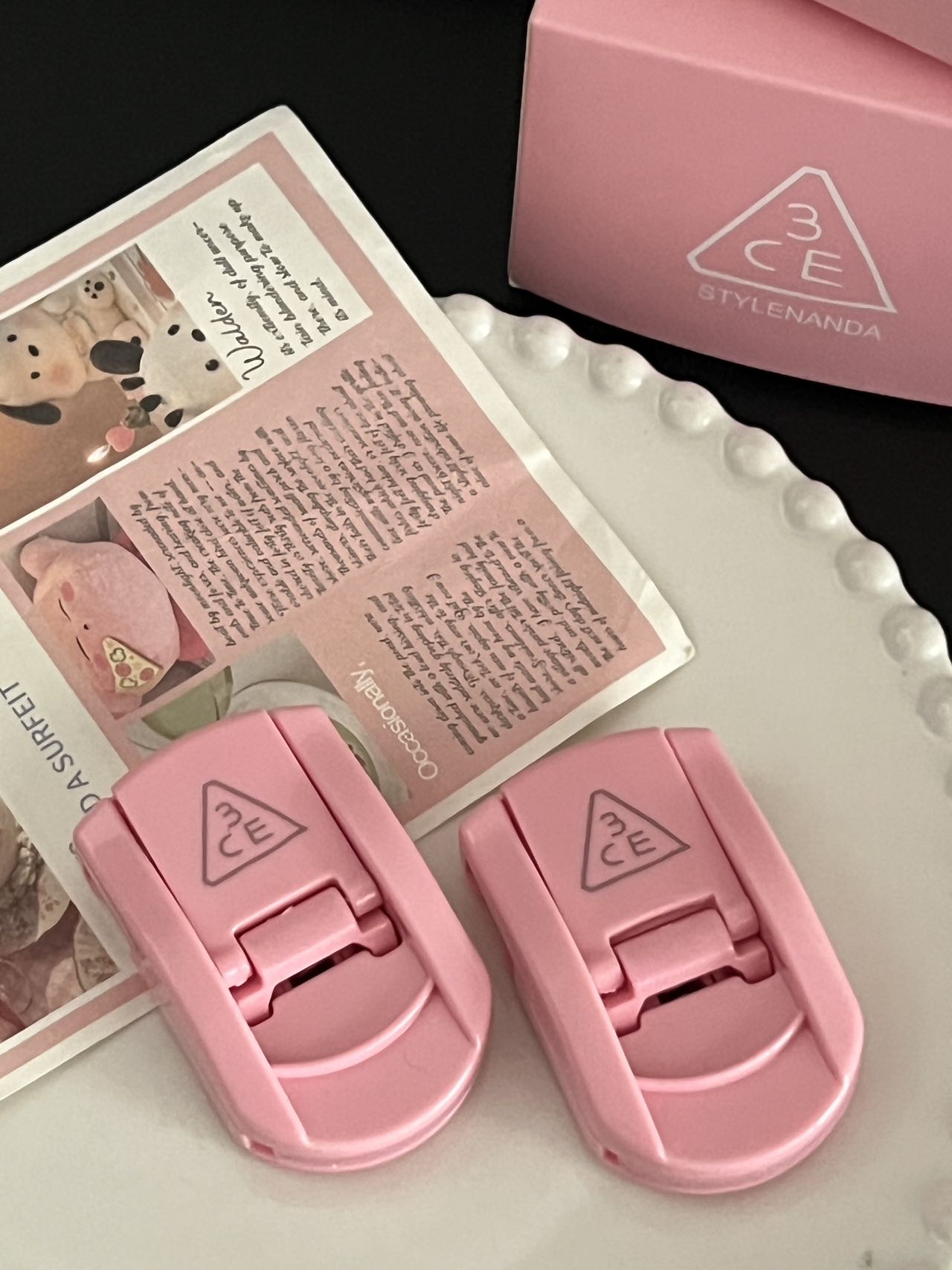 G375 3CE原单便携睫毛夹