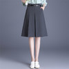 QYM 2517-Y百褶A字裙时尚半身裙秋季新款 商品缩略图0