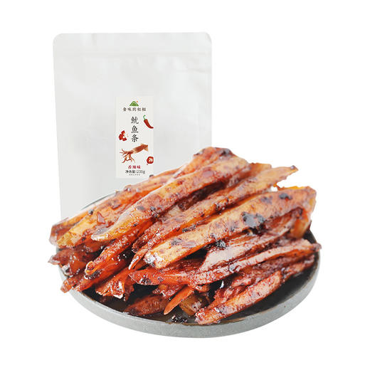 食味的初相*秘鲁深海巨鱿 鱿鱼条鱿鱼丝230g*1袋/2袋 原味辣味可选 商品图5