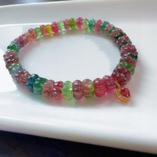 南瓜珠碧玺手串 商品图7