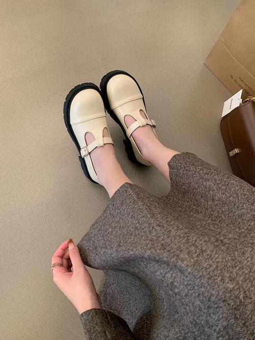 【GZ】无忧购‘清仓福利’日系学院风T字扣百搭复古小皮鞋X5202（截单后3-5天发货) 商品图7