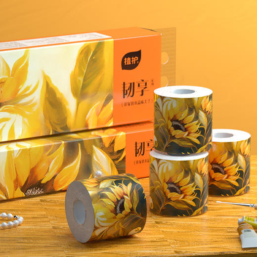 植护韧享系列有芯卷纸 100*120mm/5层 商品图0