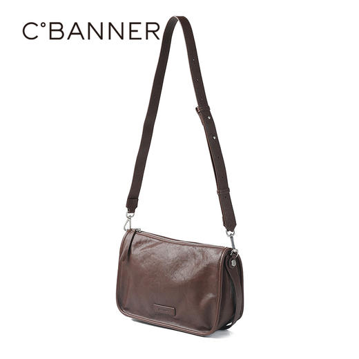 千百度冬季柔软复古感合成革女包A25595013 商品图2