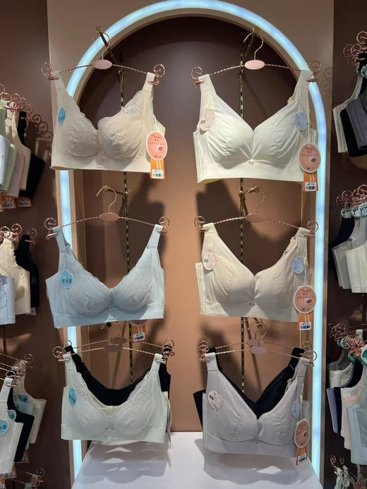 怒推‼️半罩杯穿出圆鼓鼓的胸型，峰度4排扣调整型内衣，实体专柜品牌，最起码价值三四百元，可穿多年～ 商品图0