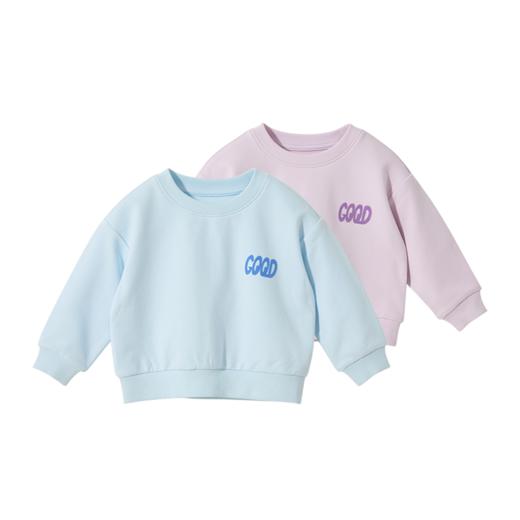 Cucutas幼童长袖卫衣CY25AUW542粉蓝/紫色90#-120# 商品图5