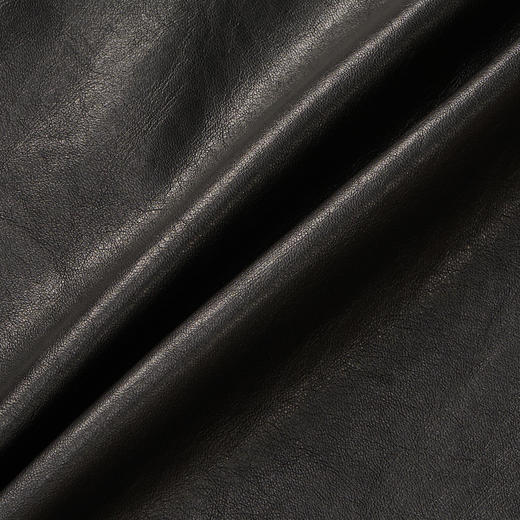 马君妍同款lost in echo2025早秋新款帅气宽松显瘦压褶A型宽松中长PU裤子女 商品图2