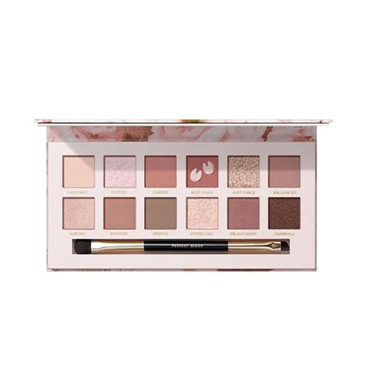 完美日记17号小猪玫瑰探险家十二色眼影 商品图5