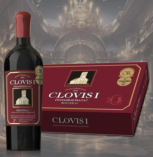 克洛维一世*城堡干红葡萄酒 750ml*1瓶 商品图4