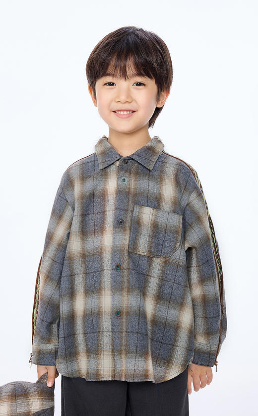 Jnby  25年秋款  长袖衬衣  1P8213420 商品图4