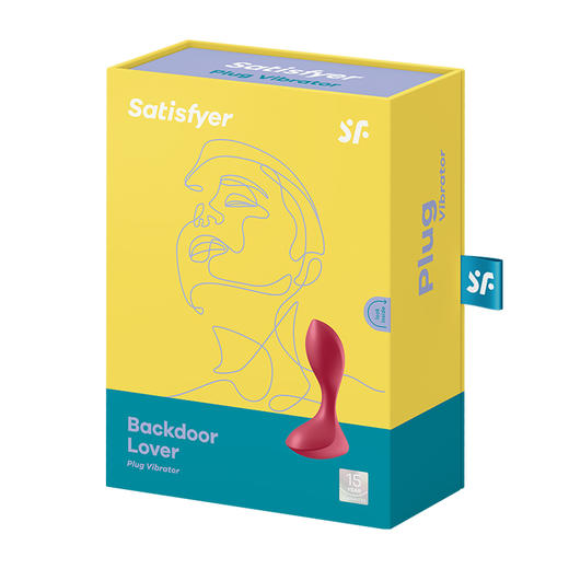 Satisfyer Backdoor Lover 尤里卡肛塞  后庭肛塞 男女通用 情趣用品 情趣玩具 商品图5