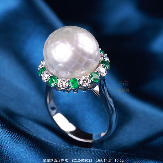 【星耀】刻面珍珠戒    ZZ12408032 商品图0