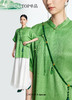 【预售7天内发货】凯喜雅蝴蝶缎套衫 水中花-翠微 商品缩略图0