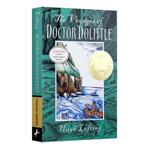 英文原版小说 杜利特医生航海记 The Voyages of Doctor Dolittle 英文版 纽伯瑞奖 进口原版世界英语儿童文学书籍 青少年课外读物 商品图1