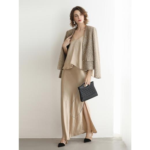 COCOBELLA25新款100%醋酸吊带内搭外穿对丝缎面背心VT3009 商品图3