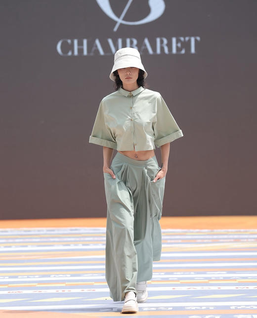 CHAMBARET CHEMISE COURTE - 豆绿 商品图1
