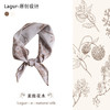 「方草集」100%桑蚕丝原创小方巾水染真丝丝巾2025新款春季头巾女 商品缩略图1