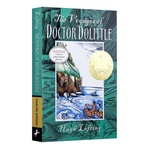 英文原版小说 杜利特医生航海记 The Voyages of Doctor Dolittle 英文版 纽伯瑞奖 进口原版世界英语儿童文学书籍 青少年课外读物 商品图0
