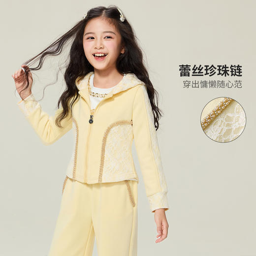 花边连帽套装 商品图1