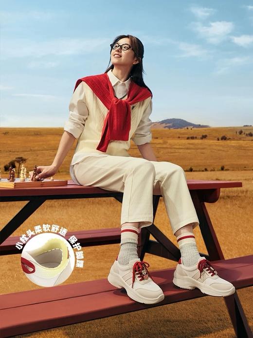 Pansy盼喜日本女鞋网面运动休闲鞋轻便舒适百搭2025年秋季4247 商品图1